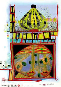 Hundertwasser - Homo Humus Come Va - 10,002 Nights - 01206